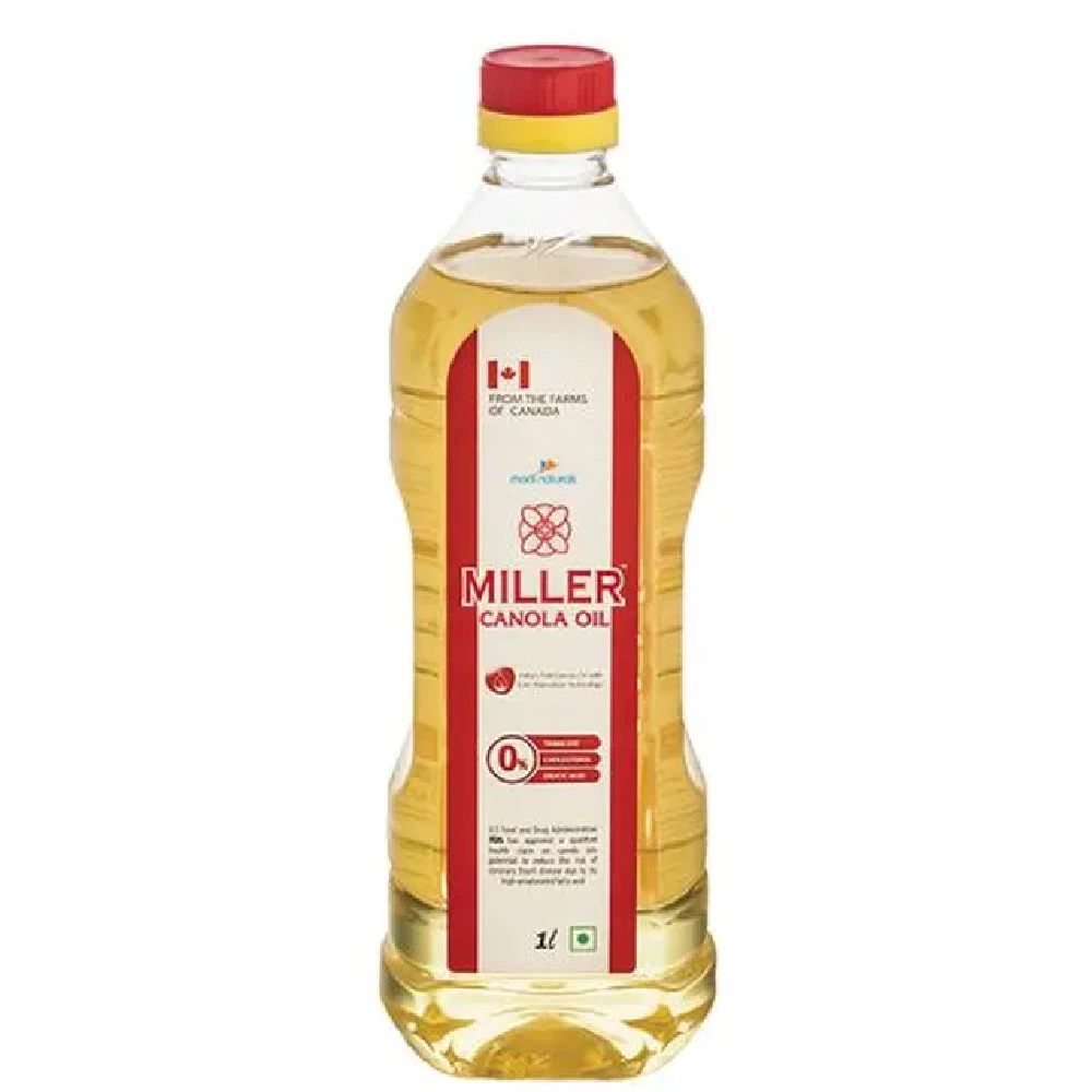 Miller Canola Oil - For All Types Of Cooking, 1 L-1.webp